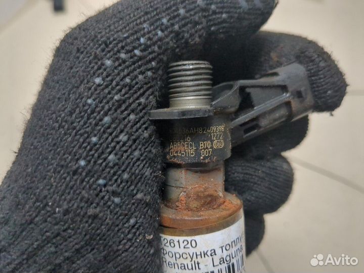 Форсунка топливная Renault Laguna 3 2009, 2008