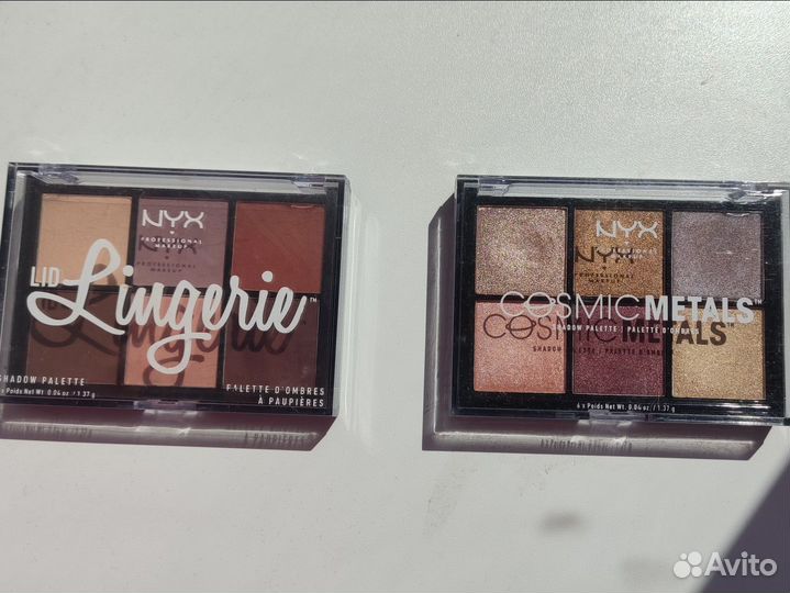 Тени для век nyx