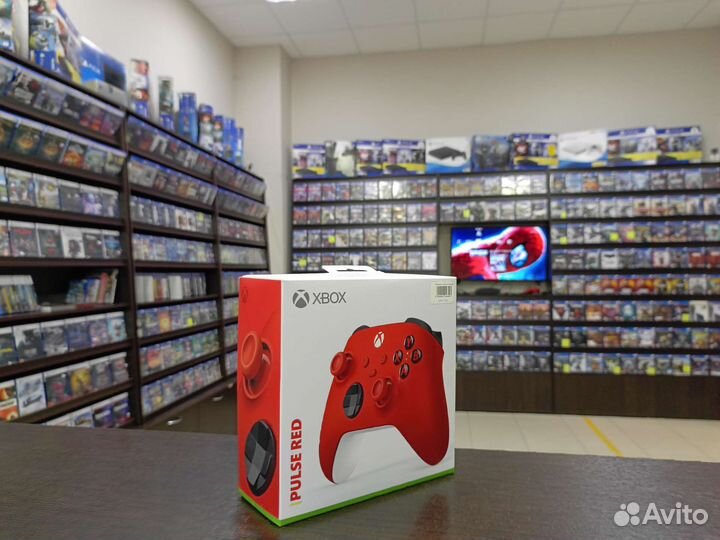 Джойстик Xbox Series X/S Pulse red