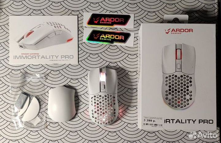 Игровая мышь ardor gaming Immortality PRO Wireless
