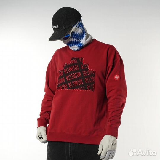 Свитшот cavempt красный