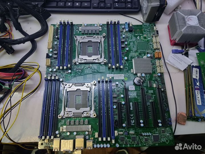 Серверная Supermicro X10DAi rev:1.02
