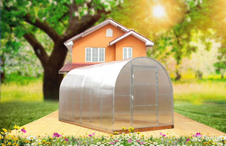 Теплица арочная