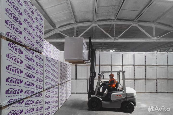 Газосиликатные блоки, газобетон стэнблок D500