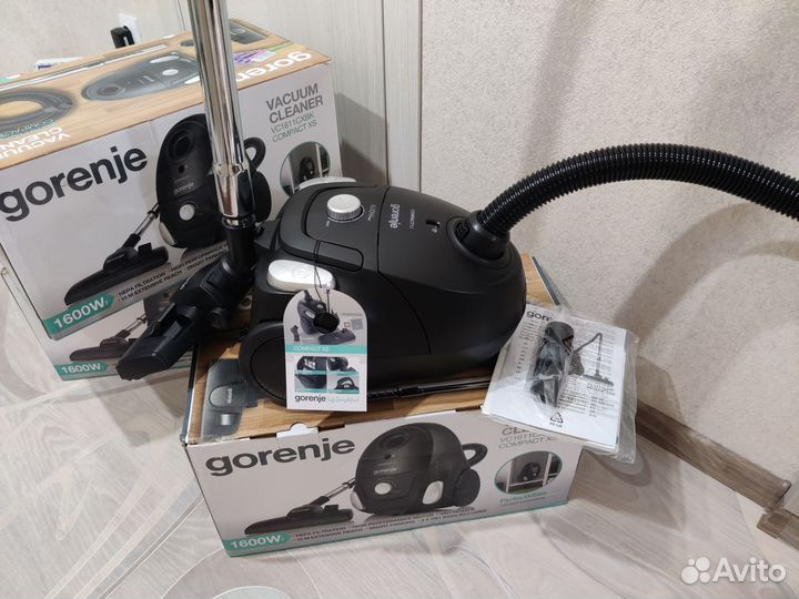 Пылесос Новый gorenje мощный с регулировкой