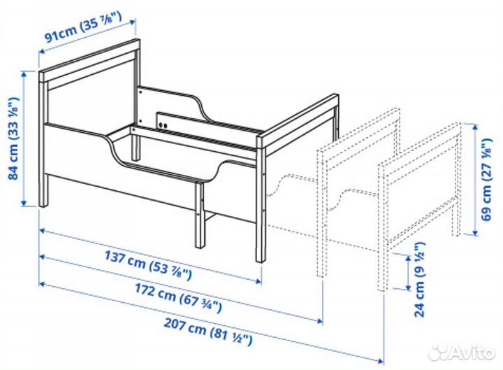 IKEA Кровати детская