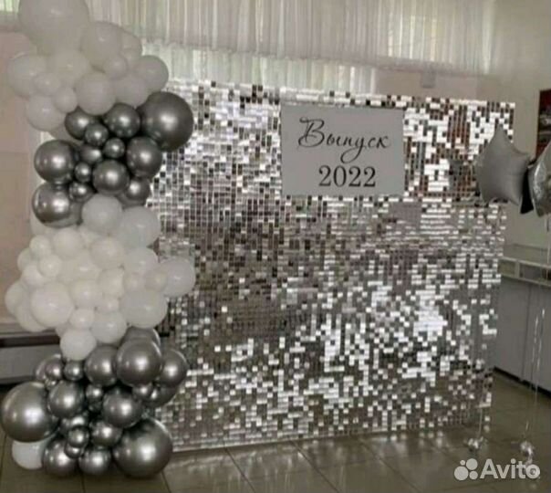 Свадебное оформление, фотозона на выпускной