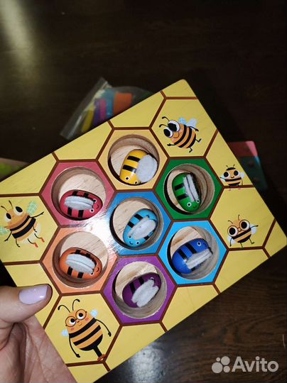 Деревянные развивающие игрушки