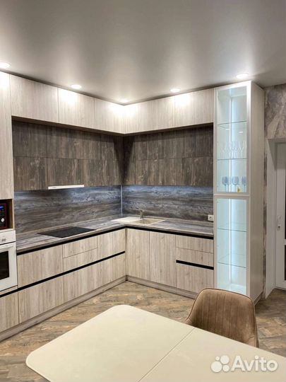 Кухни на заказ современный дизайн Н19