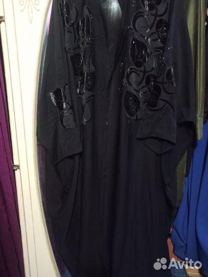 Праздничная мусульманская дубайская Абайя Абая