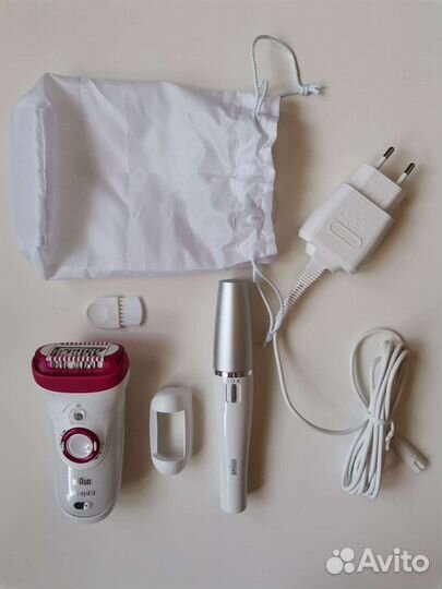 Эпилятор Braun Silk-epil 9-538 Wet&Dry + для лица