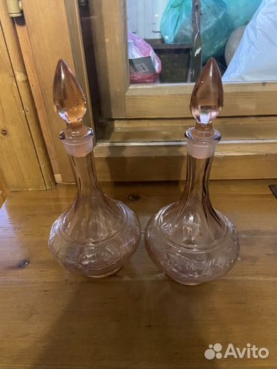 Штофы и графины СССР