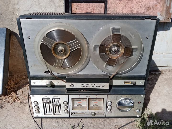 Катушечный магнитофон астра 110