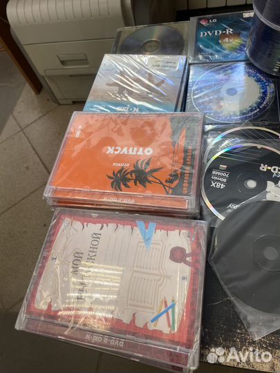 Чистые CD-R и DVD-R RW