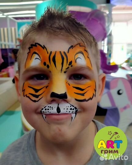 Аквагрим и блеск-тату