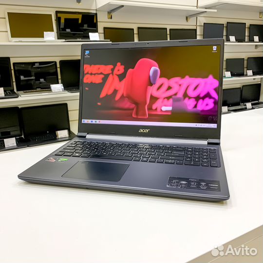Игровой ноутбук Acer GTX/Ryzen5/SS/8RAM