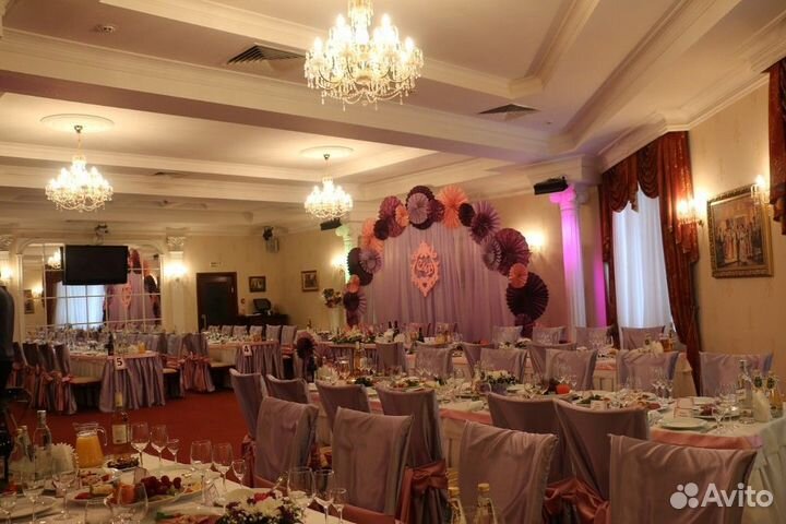 Чехлы на стулья для свадьбы