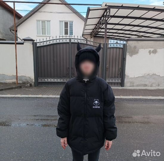 Куртка летучая мышь в стиле аниме