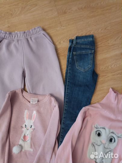 Одежда пакетом для девочки 128