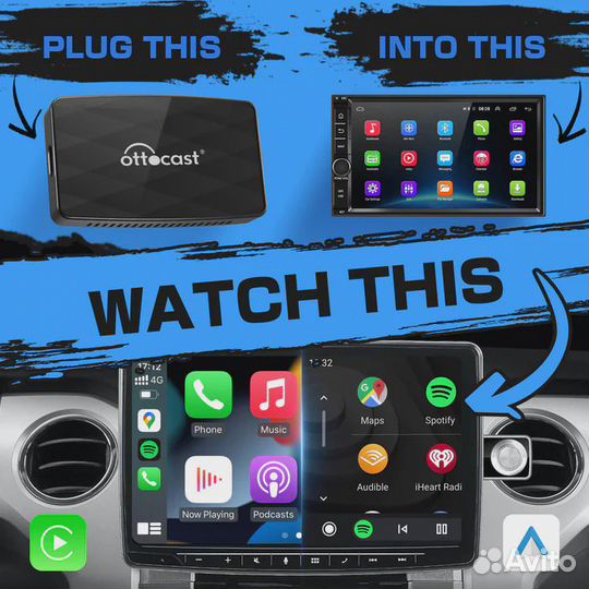 Ottocast MX Wireless CarPlay/ Android Auto