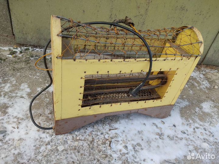 Обогреватель камин электрический СССР