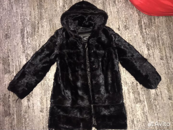 Шуба норковая 42 44 бу