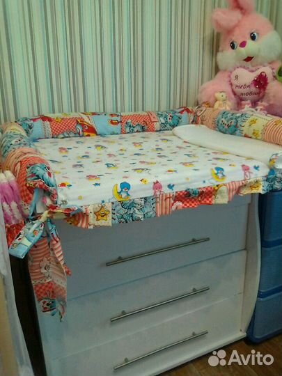 Матрас-чехол на пеленальный столик