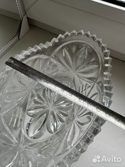 Хрустальная ваза / салатник