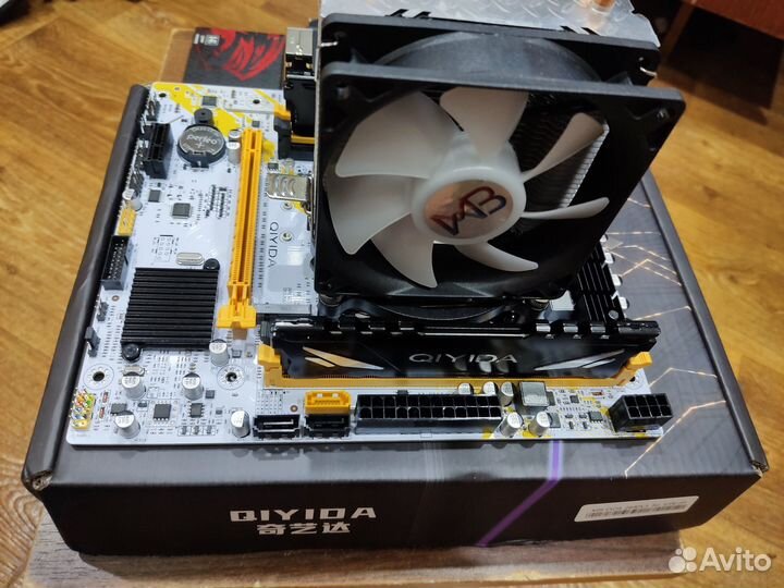 Комплект X99, Xeon 2640 V4, 20 потоков, 16 Gb DDR4