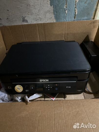 Мфу epson xp- 342 неисправный. Бронь