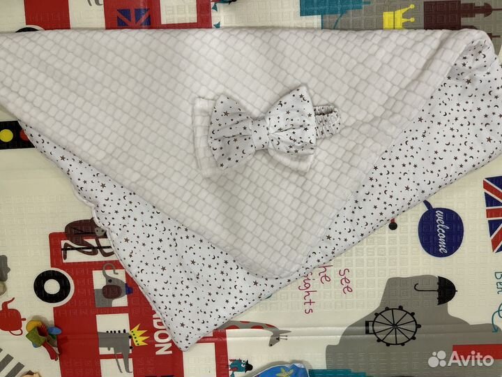 Конверт одеяло на выписку зима