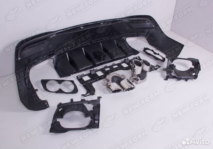 Диффузор с насадками 53 Mercedes GLE Coupe C167