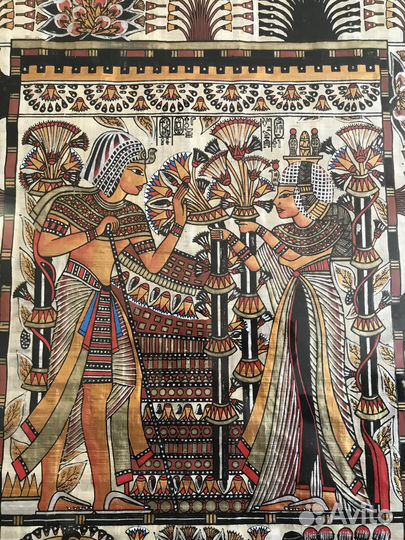 Египетский папирус, размер 82х64см