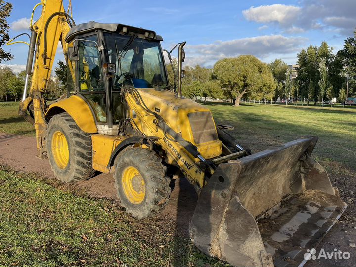 Экскаватор-погрузчик New Holland LB110B-4PT, 2006