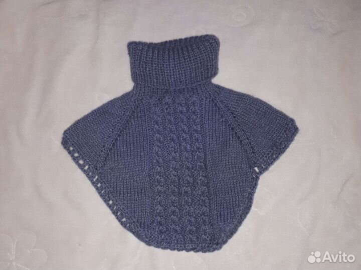 Манишка детская натуральная шерсть