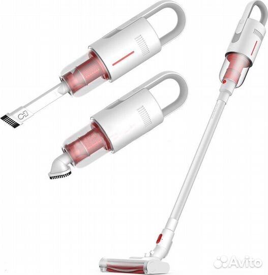 Безпроводной мощный пылесос Xiaomi VC20 plus белый
