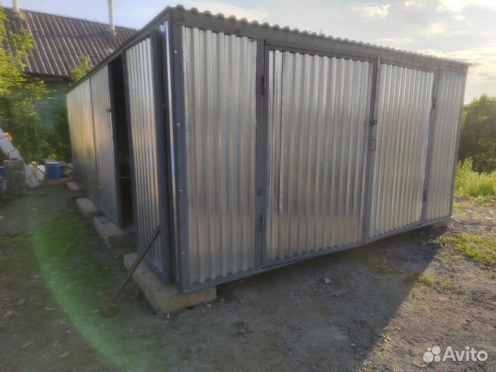 Хозблок Гараж -пенал