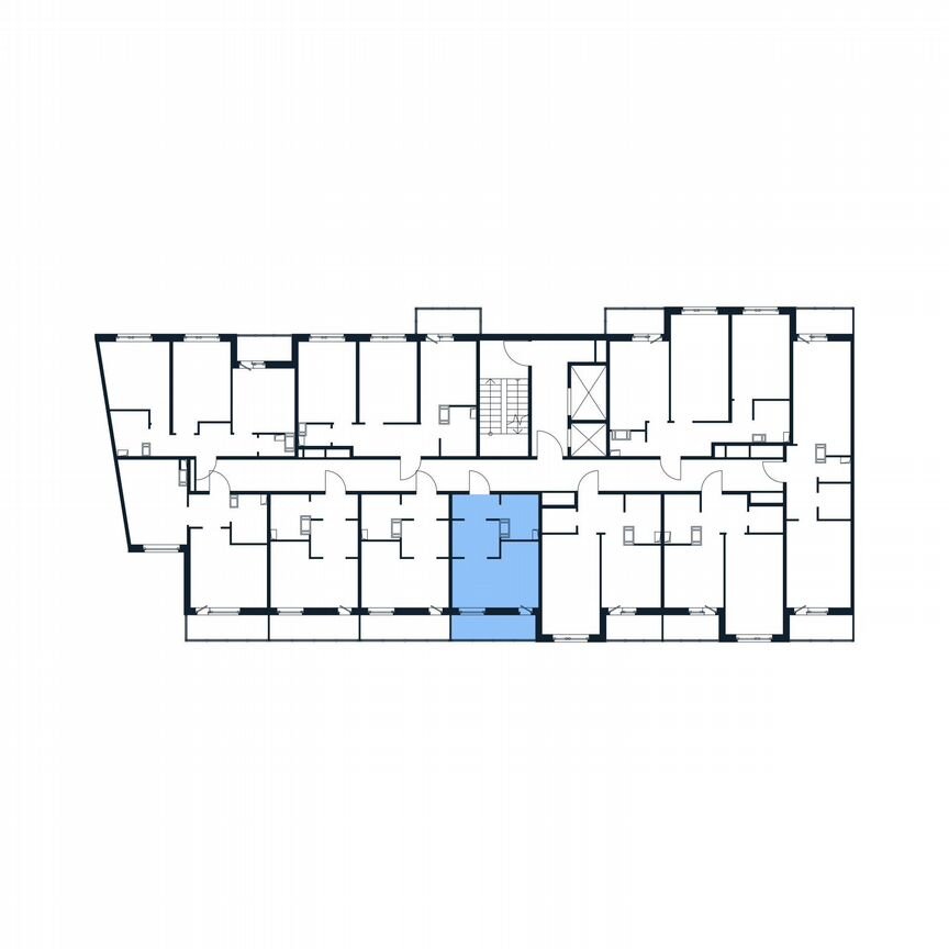 Квартира-студия, 27,6 м², 12/12 эт.