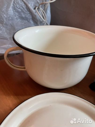 Эмалированная посуда СССР