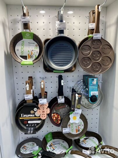 Сковороды универсальные, блинные