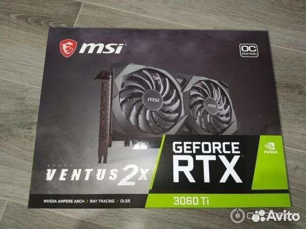 Видеокарта rtx 3060ti 8gb