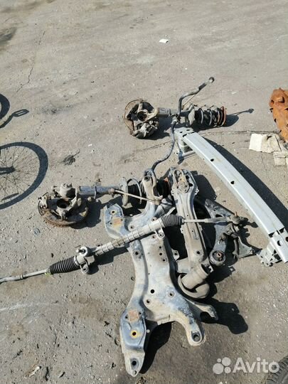 Рулевая рейка Toyota Corolla 120 левый руль 1.6