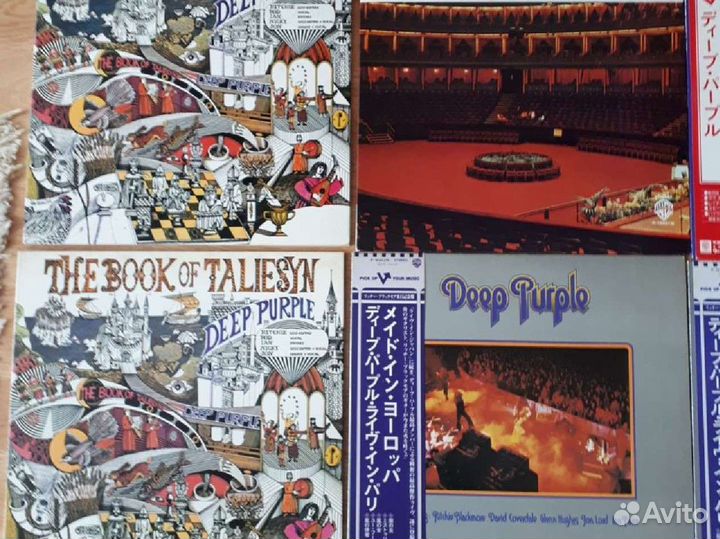 Винил. deep purple. Japan press