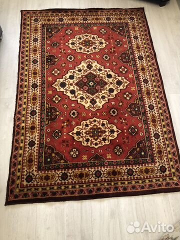 Старинный ковер ручной работы