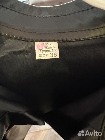 Кожаная куртка рубашка детская