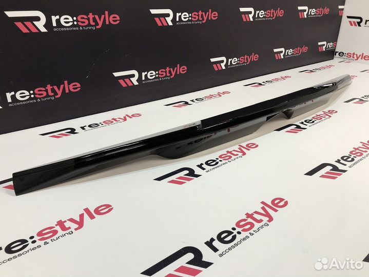 Спойлер Prado 150 Черный новый стиль