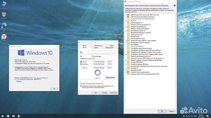Установка и настройка windows 7/8/10/11 с выездом