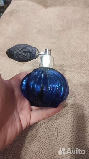 Флакон для духов с пульверизатором старинный СССР