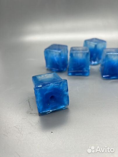 Лед пищевой Hoshizaki цветной blue кубиковый для б