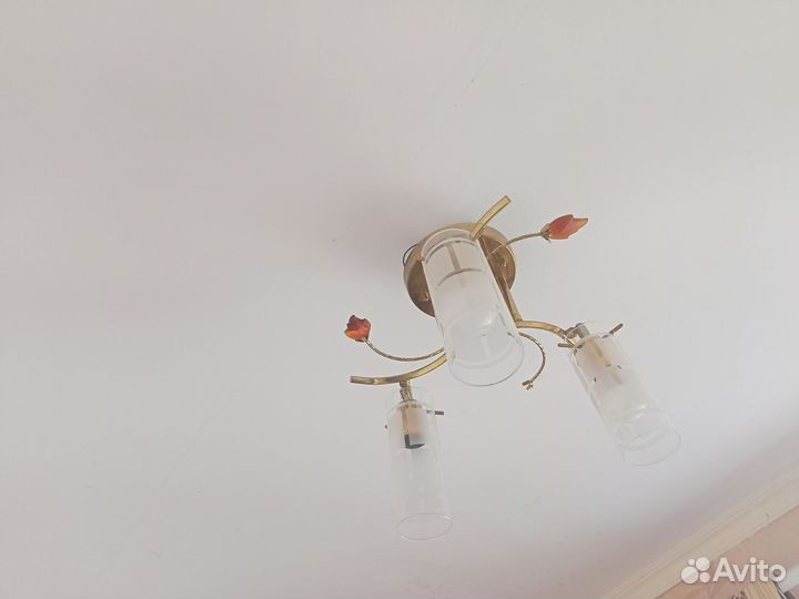 Люстра медная